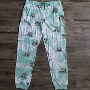 Star Wars Mint Green Baby Yoda Grogu Joggers Sleep Pants Pajama Bottoms …